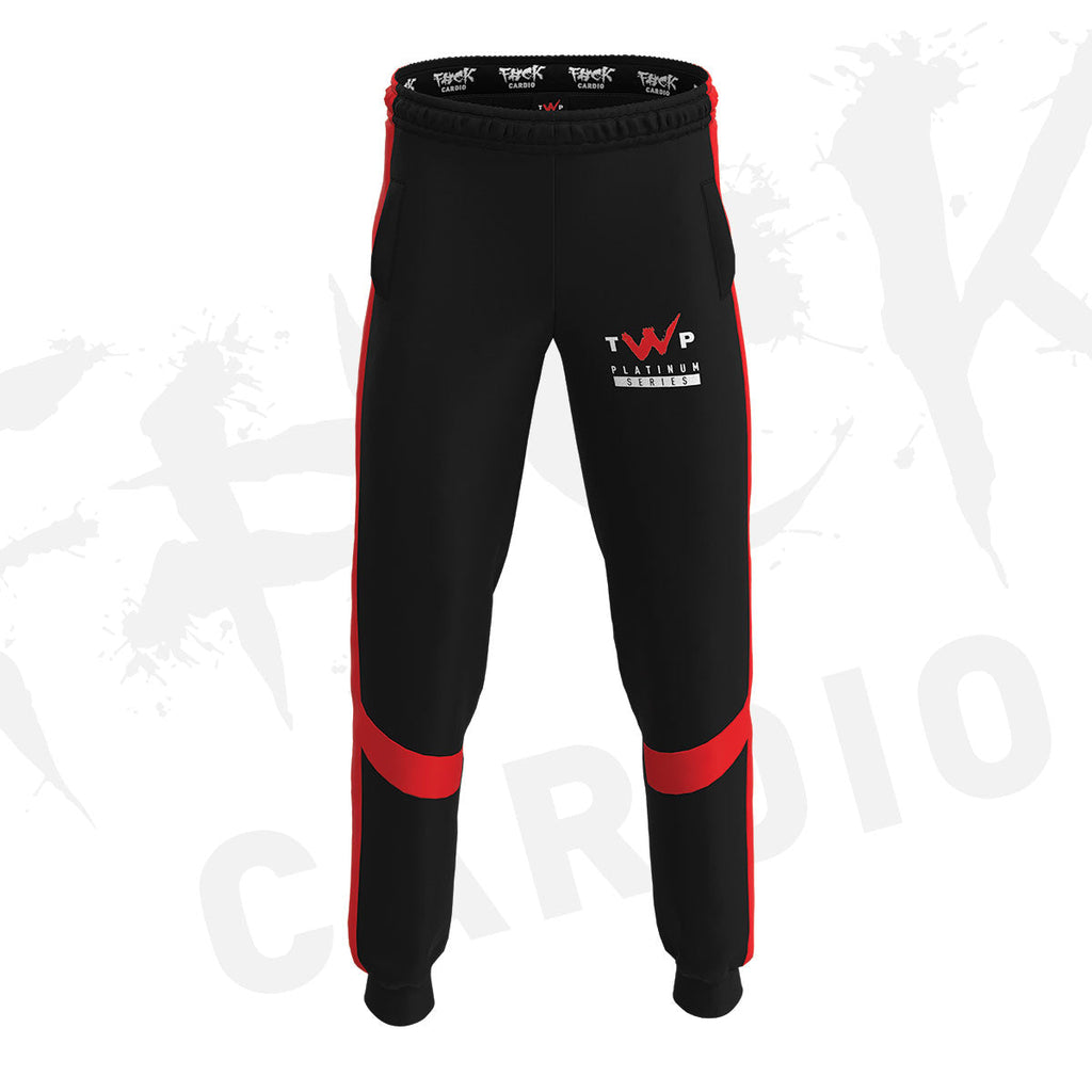 🎁 BLACK/RED F CARDIO JOGGERS (100% off)