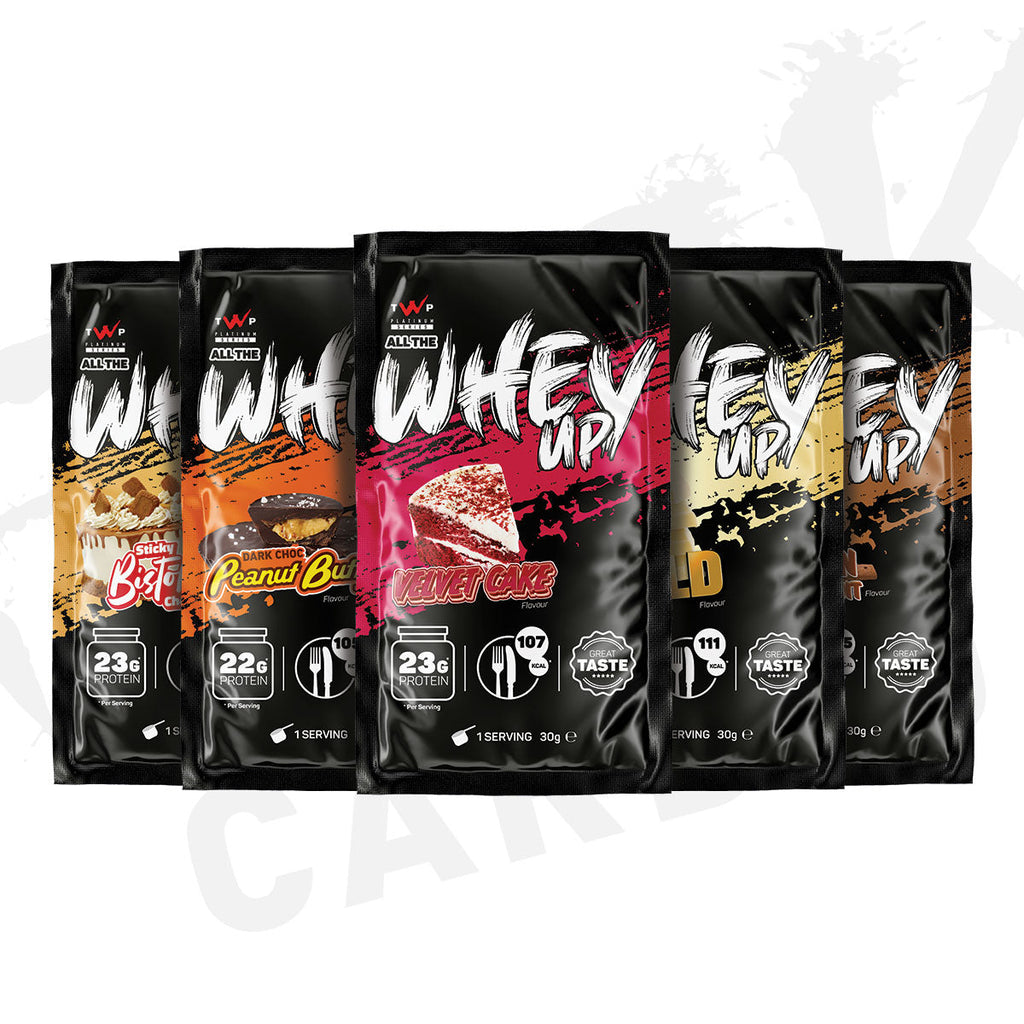 🎁 ALL THE WHEY UP SAMPLE SACHETS (100% off)